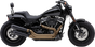 COBRA Black El Diablo Mufflers for Fat Bob 6046B - Team Dream Rides