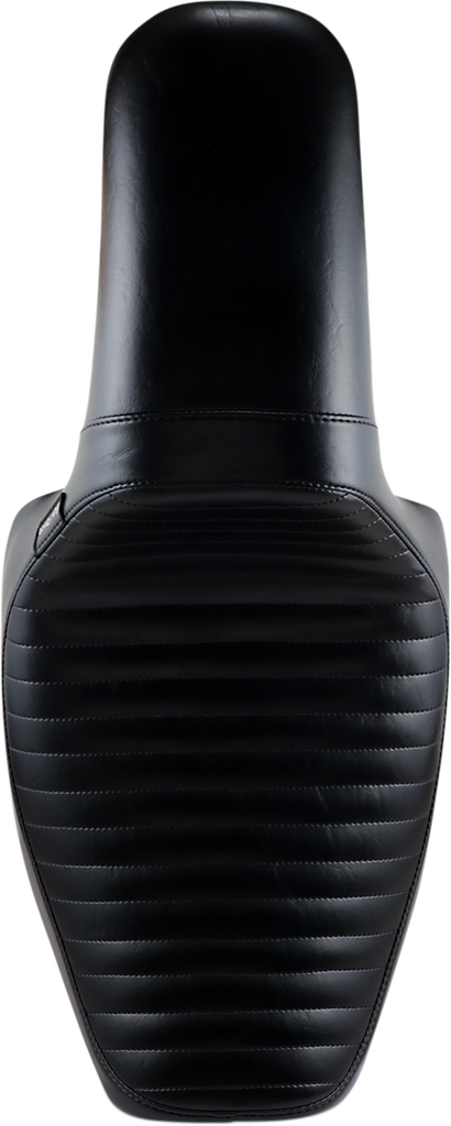 LE PERA Daytona Sport Seat - Pleated Black - FXR '82-'00 L-541PT - Team Dream Rides