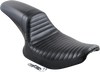 LE PERA Daytona Sport Seat - Pleated Black - FXR '82-'00 L-541PT - Team Dream Rides