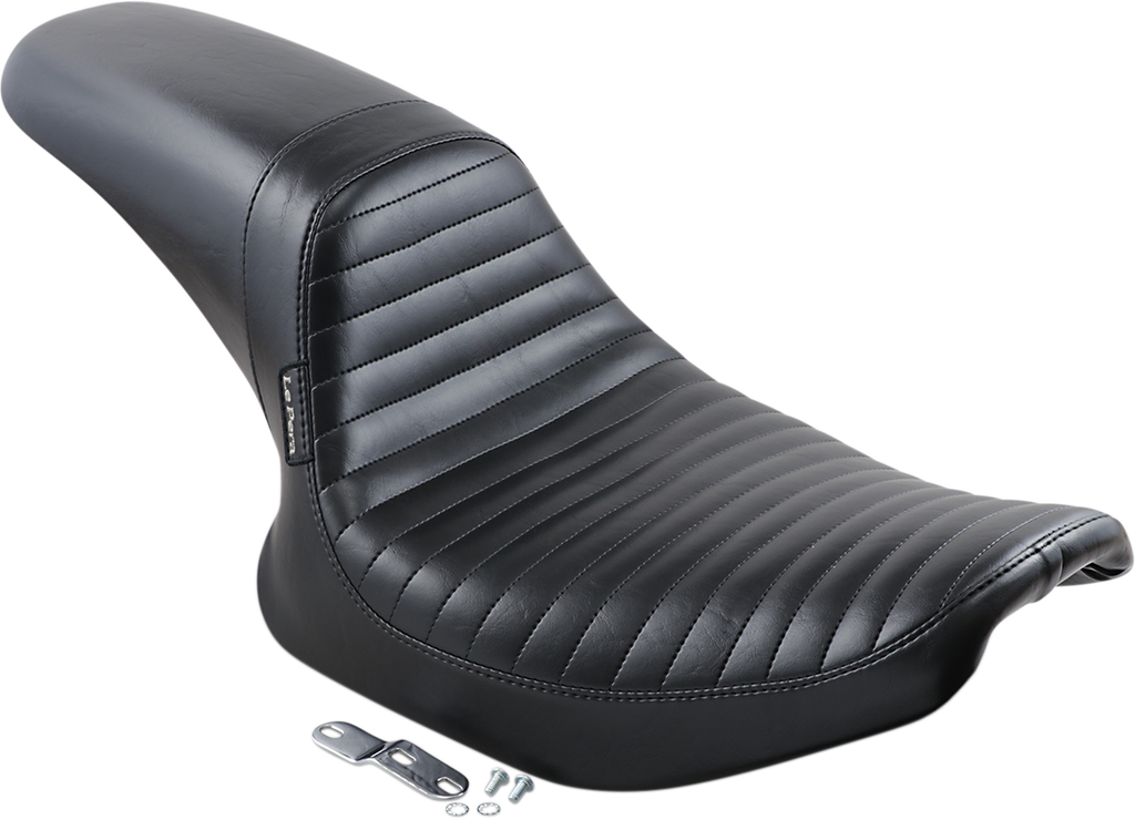 LE PERA Daytona Sport Seat - Pleated Black - FXR '82-'00 L-541PT - Team Dream Rides