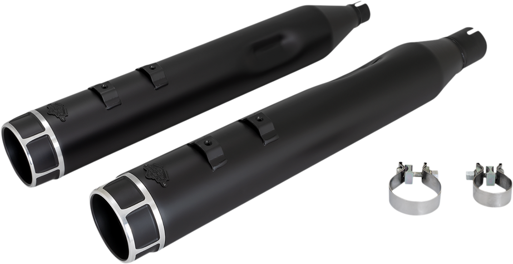 Vance & Hines 4-1/2-Inch Torquer Slip-On Mufflers – Part Number 46676