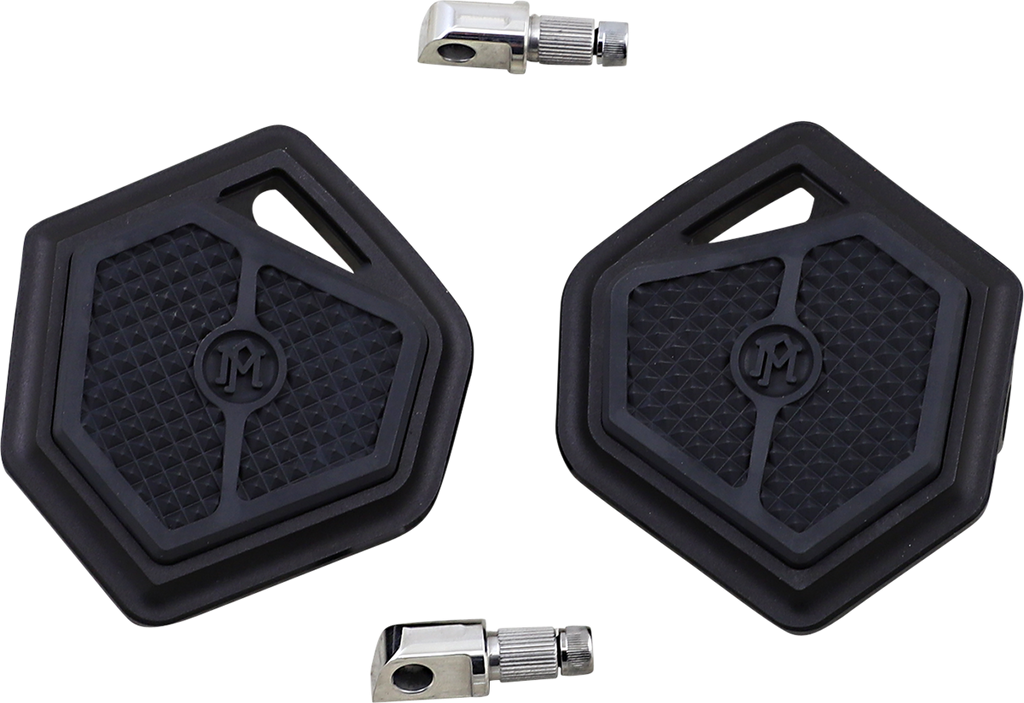 PERFORMANCE MACHINE (PM) Superlight Floorboards - Mini - Black Ops 0036-1018-SMB - Team Dream Rides