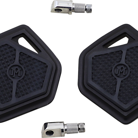 PERFORMANCE MACHINE (PM) Superlight Floorboards - Mini - Black Ops 0036-1018-SMB - Team Dream Rides