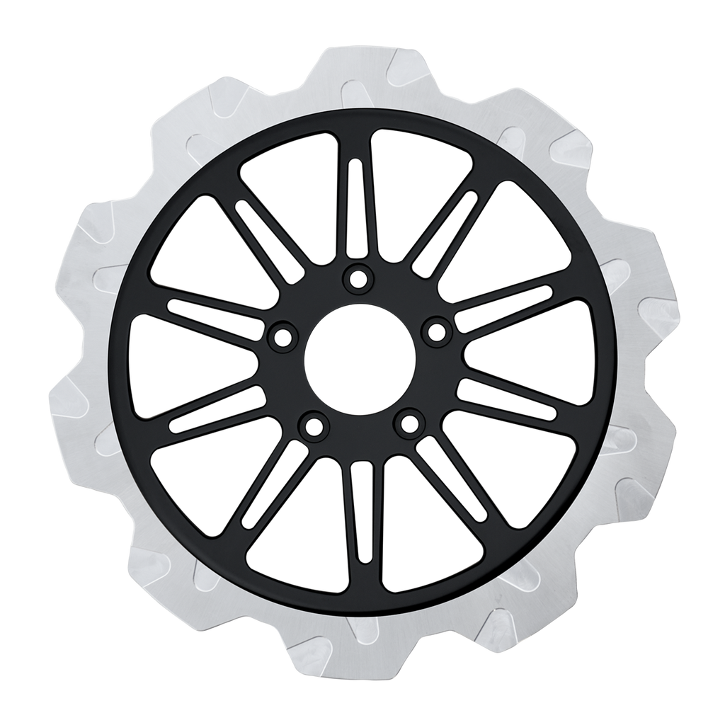 Oversized 13" Crown Cut Front Rotors - Team Dream Rides