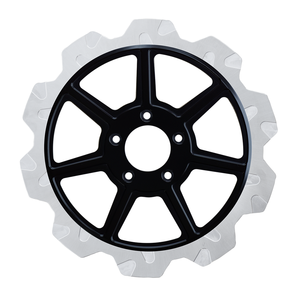 Oversized 13" Crown Cut Front Rotors - Team Dream Rides