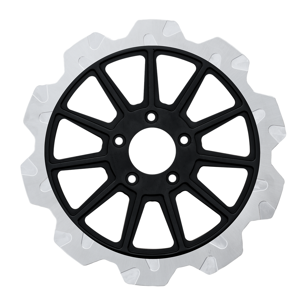 Oversized 13" Crown Cut Front Rotors - Team Dream Rides