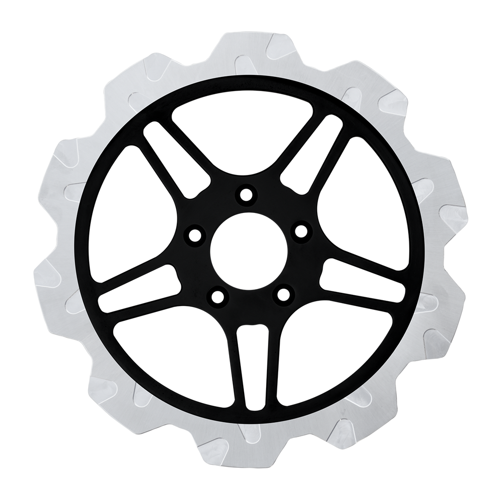 Oversized 13" Crown Cut Front Rotors - Team Dream Rides