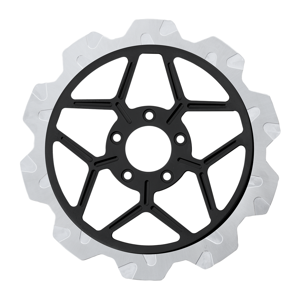 Oversized 13" Crown Cut Front Rotors - Team Dream Rides