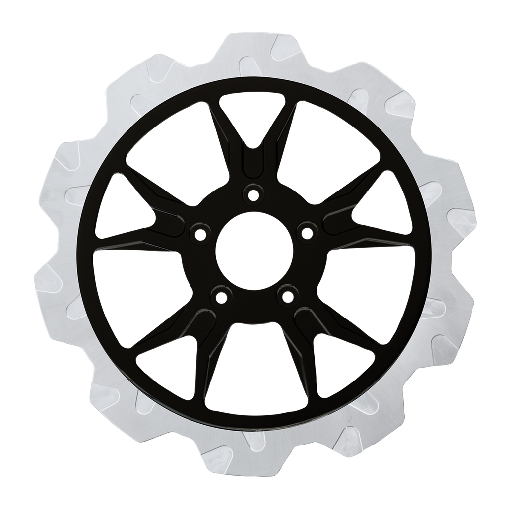 Oversized 13" Crown Cut Front Rotors - Team Dream Rides