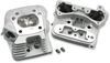 S&S Cycle Performance Replacement Head - High Compression (76 cc) - Natural Finish for Evolution Big Twin 106-6059