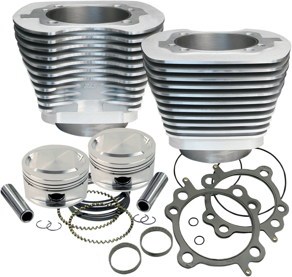 S&S Cycle 95" Big Bore Cylinder Kit for Twin Cam Engines - Part Number 910-0200