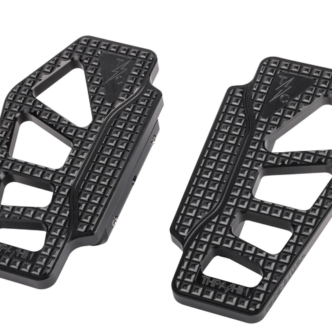 THRASHIN SUPPLY CO. Apex - Bagger Passenger Floorboards - Black - Team Dream Rides
