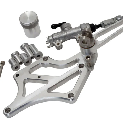 SPEED MERCHANT 2018-up HD Softail Mid Controls - Natural Finish No Pegs - Team Dream Rides