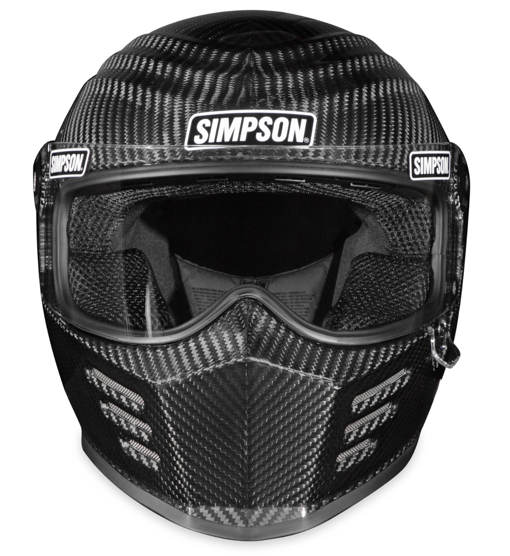 Simpson Motorcycle Outlaw Bandit HELMET-CARBON Fiber