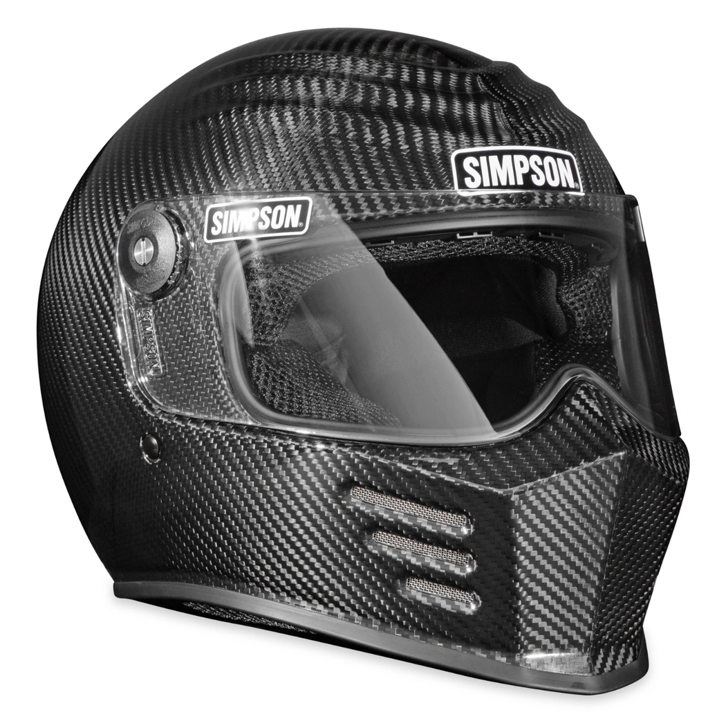 bandit motorcycle helmet Simpson Motorcycle Outlaw Bandit HELMET-CARBON Fiber
