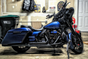 Sharkroad Black 2 into 1 Exhaust System 4" Muffler for 1995-2016 Harley Touring - Team Dream Rides