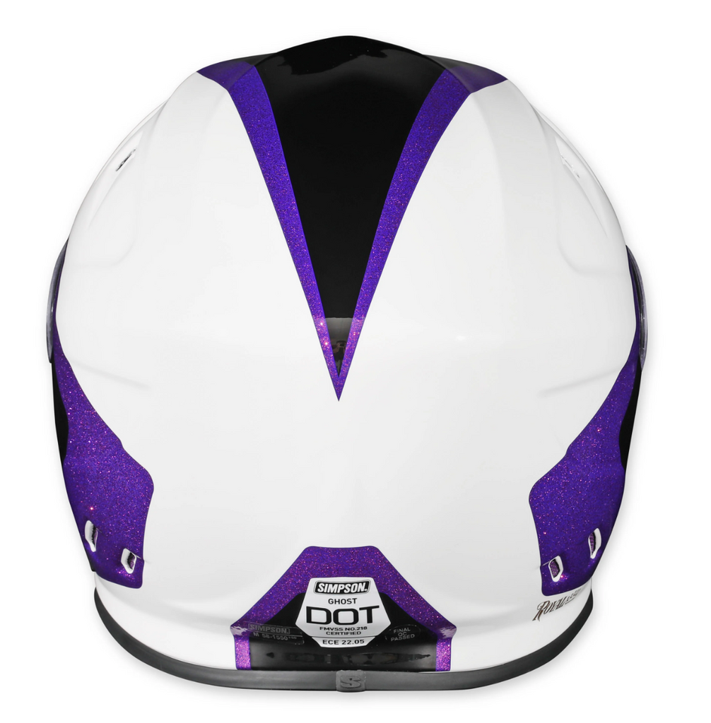 Simpson Motorcycle Helmet Ghost Bandit US Royal