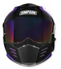 Simpson Motorcycle Helmet Ghost Bandit US Royal