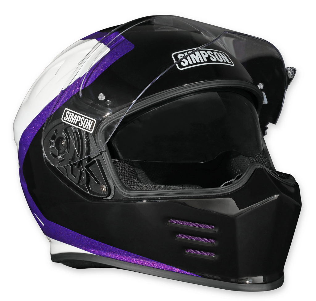 Simpson Motorcycle Helmet Ghost Bandit US Royal