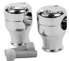 TC Bros TC Bros. 2" Chrome Springer Risers for 1" Diameter Handlebars