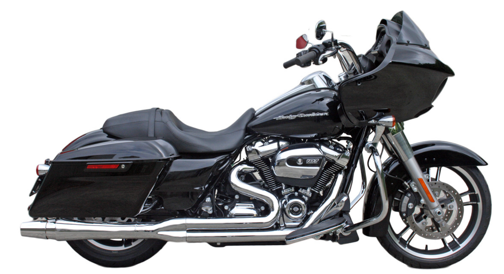 THUNDERHEADER 2024 X-SERIES FLH TOURING 2-IN-1 W/HEAT SHIELDS – Chrome - Team Dream Rides