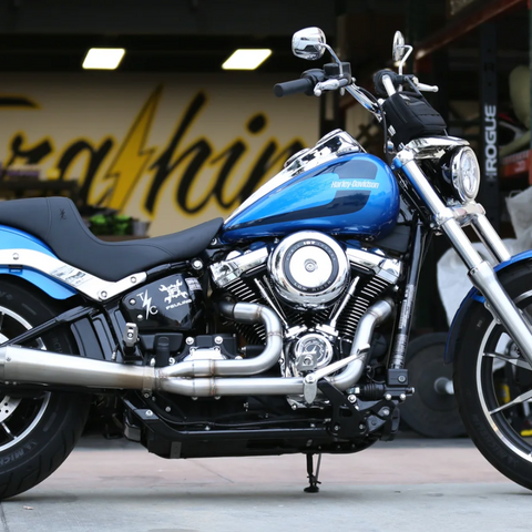 THRASHIN SUPPLY CO. THRASHIN Anti-Reversion Exhaust System- M8 Softail - With End Cap 2 1/4