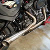 STEALTH 17-25 M8 Softail Exhaust - Raw Turnout - Team Dream Rides