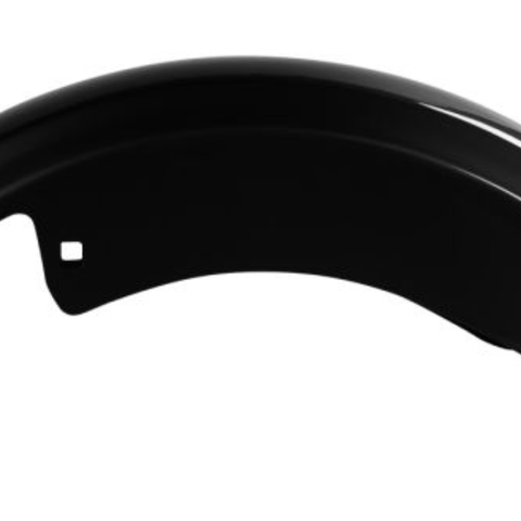 HogWorkz Vivid Black Chopped Hardline Rear Fender for Harley Touring 14-25 - Vivid Black - Team Dream Rides