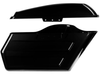 HogWorkz Vivid Black Chopped Hardline Saddlebags for Harley® Touring 14-25 - Team Dream Rides