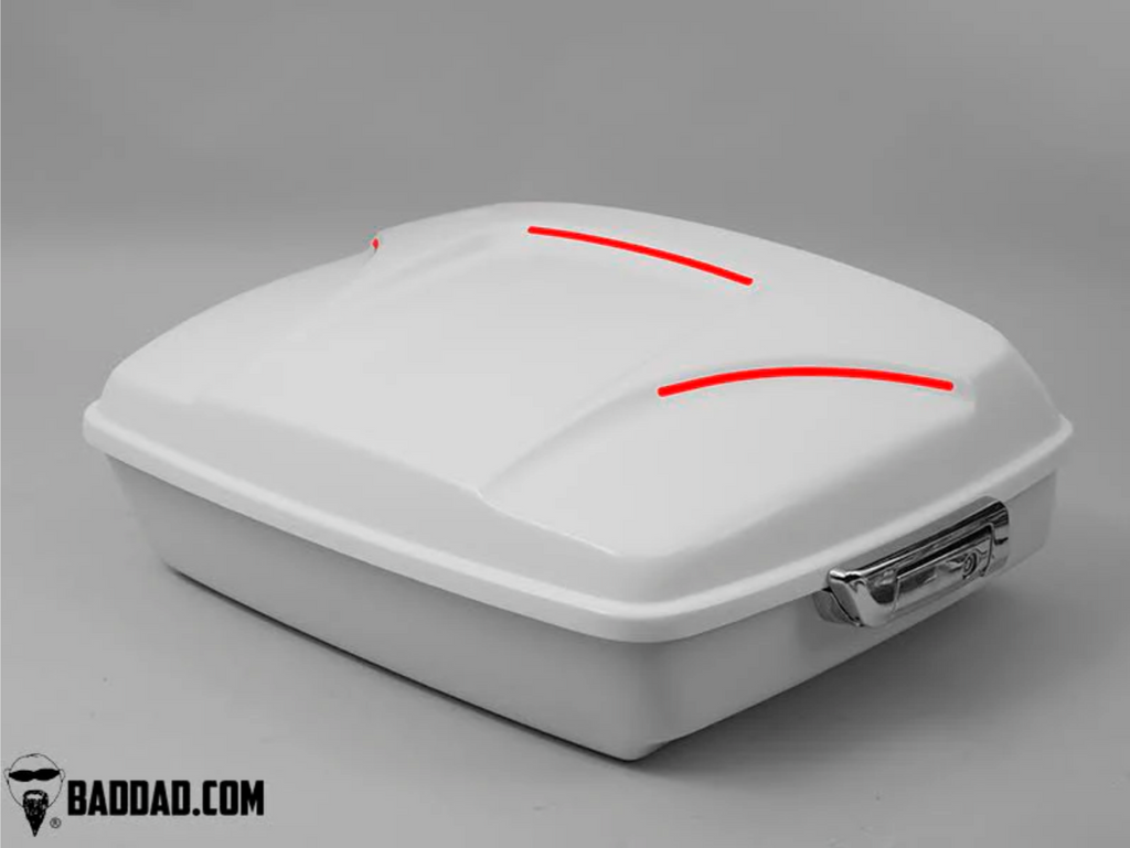 Bad Dad Competition Series Tour Pack with LEDs for 1997-2025 - Black/Alligator/No Paint - Team Dream Rides