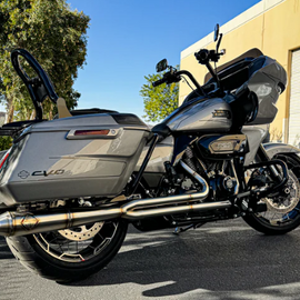 SP CONCEPTS 2017-2025 M8 BAGGER - FULL LENGTH TURNPIKE With Pro Flow Header - Team Dream Rides