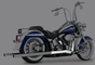 FREEDOM PERFORMANCE HARLEY SOFTAIL CLASSIC TRUE-DUAL HEADERS ONLY - Chrome - Team Dream Rides