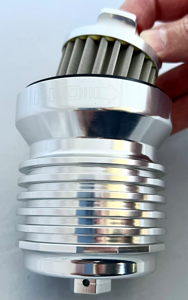 ULTRACOOL FLO Oil Filter for 1991-2025 Harley Davidson EVO, Twin Cam, & M8 - Polished - Team Dream Rides