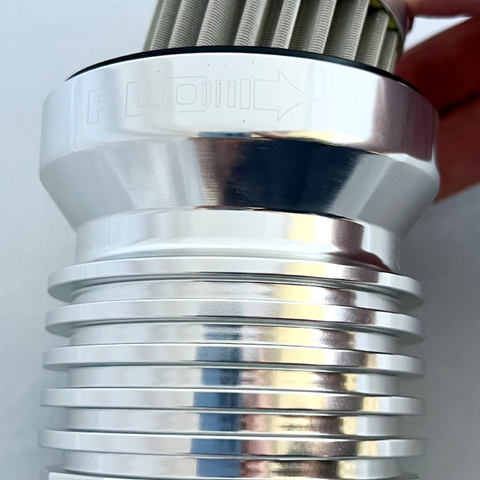 ULTRACOOL FLO Oil Filter for 1991-2025 Harley Davidson EVO, Twin Cam, & M8 - Polished - Team Dream Rides