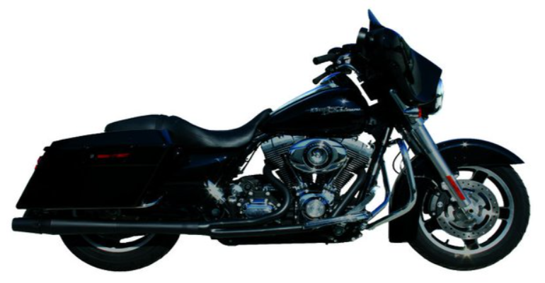 THUNDERHEADER 1074SB – 2010 – 2016 Touring – 2-INTO-1 Standard Length (Right Side Only) – Includes Full Coverage Heat Shields. 12mm O2 Sensor Ports – Black - Team Dream Rides