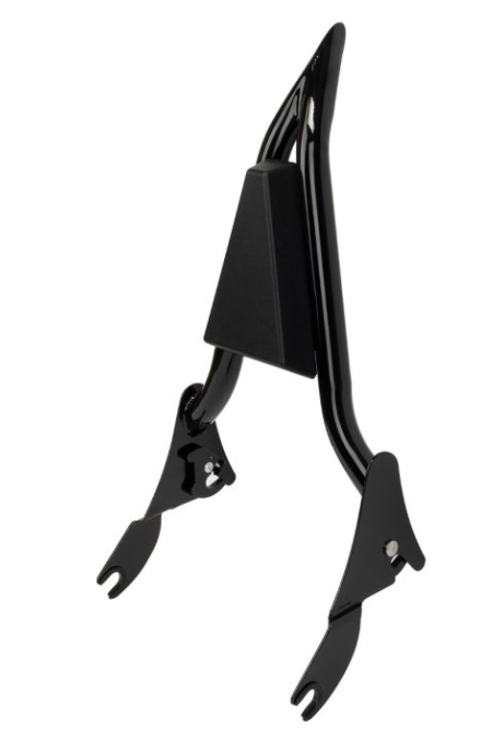 HogWorkz Black Detachable Havoc Sissy Bar Backrest for Harley® Touring '09-'25 - Team Dream Rides