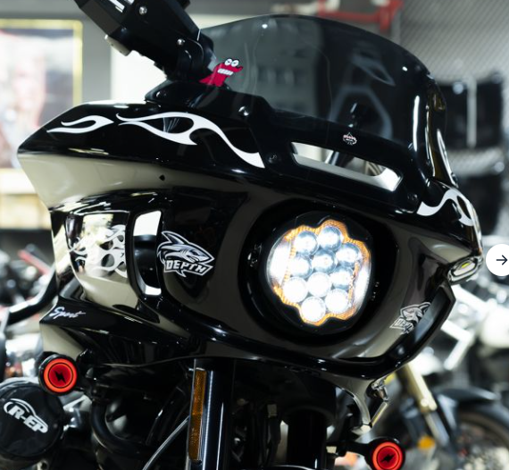 HOGWORKZ 7" LED Silvertooth™ Performance Headlight for Harley® Low Rider ST '22-'25 - Team Dream Rides