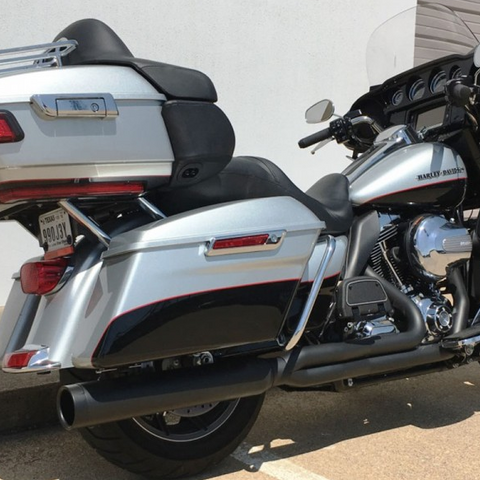 D&D 2009-2016 Harley Touring Diablo Gato 2:1 Exhaust - Team Dream Rides