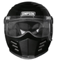 SIMPSON MOTORCYCLE OUTLAW BANDIT 3 HELMET - Gloss Black - Team Dream Rides