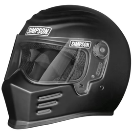 SIMPSON MOTORCYCLE OUTLAW BANDIT 3 HELMET - Flat Black - Team Dream Rides