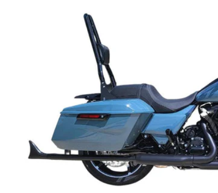 Sharkroad 36”Black Fishtail Slip on Mufflers 2017-UP Harley Touring - Team Dream Rides