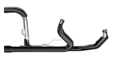Sharkroad Black Independent Header True Dual Exhaust for Harley 2017-Up Touring - Team Dream Rides