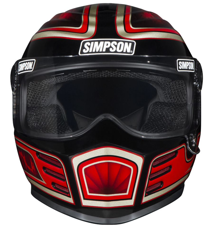 SIMPSON Motorcycle Outlaw Bandit 3 Helmet - Schultz Designs 2026 - Team Dream Rides