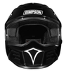 Simpson Motorcycle Speed Bandit Helmet - 12 O'Clock Black - Team Dream Rides