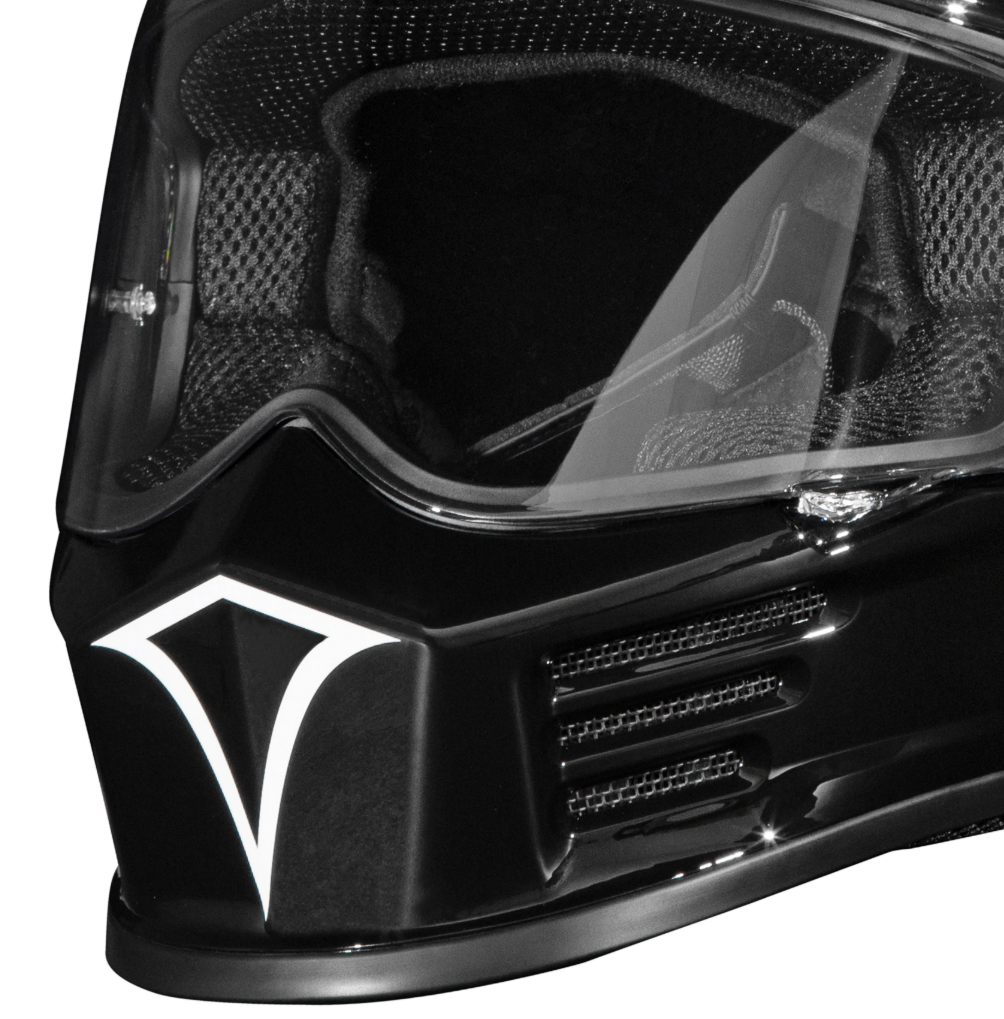 bike bandit helmet Simpson SPBM2 Speed Full Face Racing Size - Medium - Gloss Black - Clear Shield Included Whether youre carving through backroads Simpson Journey Bandit Blue White