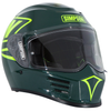 Simpson Motorcycle Speed Bandit Helmet - 12 O'Clock Green - Team Dream Rides