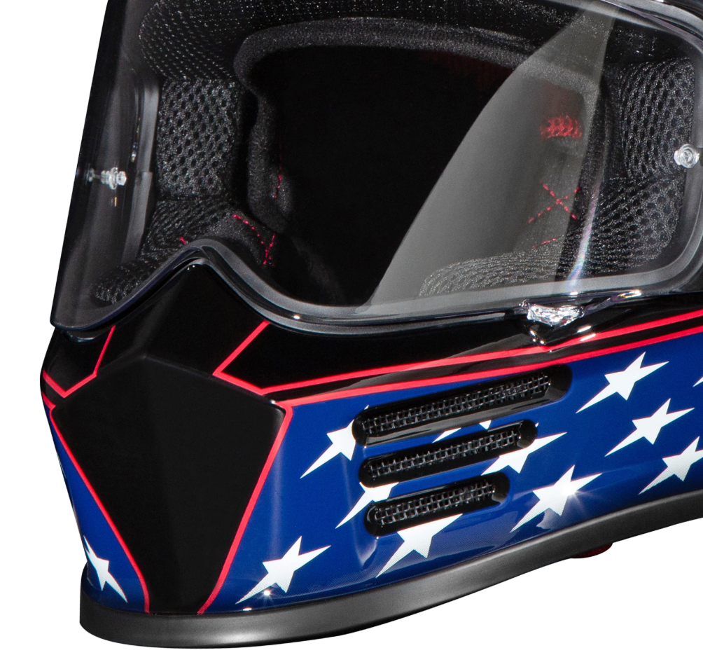 full face simpson motorcycle helmets Xcursion Bandit Helmet With styling cues taken from the Bandit line Simpson Motorcycle XBCMD - Xcursion