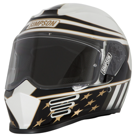 Simpson Motorcycle Speed Bandit Helmet - Americana Gold - Team Dream Rides