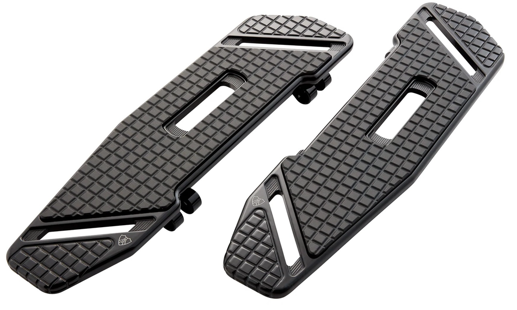 Arlen Ness Speedliner Driver Floorboards For Harley 1984-2026 - Black - Team Dream Rides