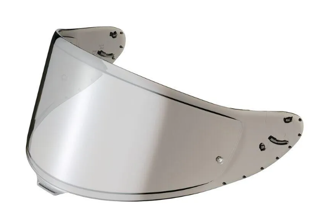 SHOEI CWR-F2 PINLOCK(R) READY FACE SHIELD - Chrome Mirror